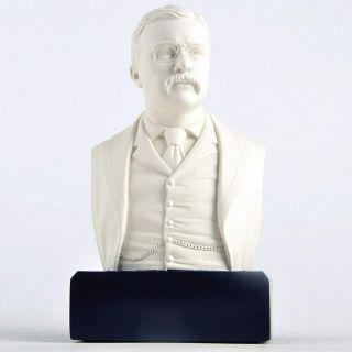 President Theodore Roosevelt Historical Bust Collectible Statue Well Made