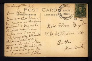 1909 Takoma Park DC WASHINGTON SANITARIUM Postcard RPPC Seventh Day Adventists 2
