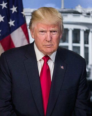 President Donald Trump Official Presidential Portrait 11x14 Silver Halide Photo