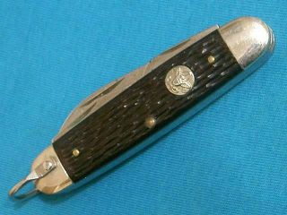 Vintage Ulster Usa Bsa Boy Scouts Camp Survival Knife Knives Pocket Folding Jack