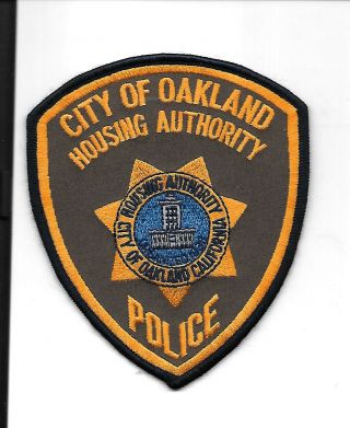 Oakland Housing Authority,  California Police Patch