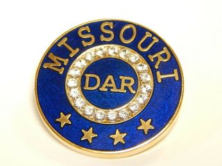 Dar Missouri State Membership Pin - Very Limited - Item Will Not Be Relisted
