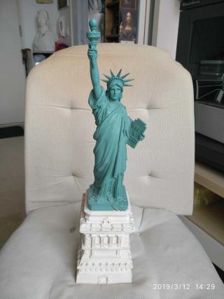 Statue Of Liberty Statue Sculpture 15 Inch With Certificate