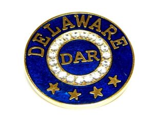 DAR DELAWARE STATE MEMBERSHIP PIN - FINAL DISCOUNT - ITEM WILL NOT BE RELISTED 3