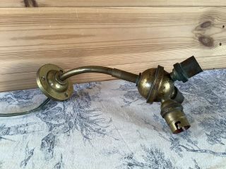 Vintage French Brass Style Triple Wall Light
