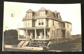 Rppc House Manheim,  Pa Lancaster County " Built And By H.  W.  Hummer "