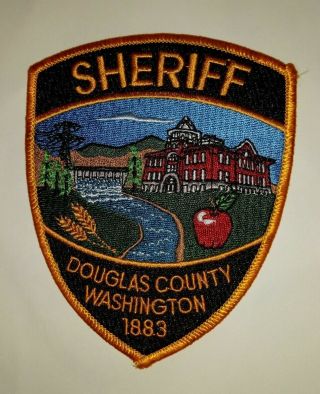 Douglas County Sheriff Patch Washington Police Department Combined Postage