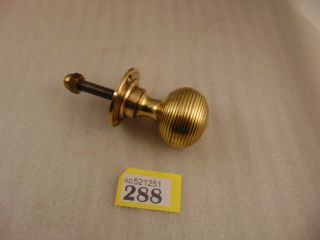 Antique Solid Brass Bee Hive Door Pull 288