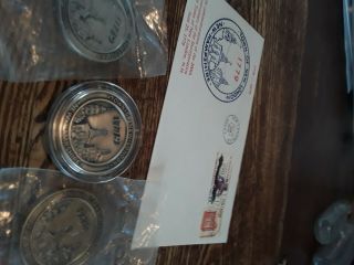 Town Of London Hampshire 200 Anniversary First Day Cover And 3 Medallion