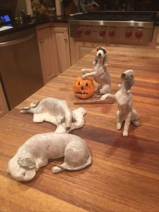 Bedlington Terrier Figurines