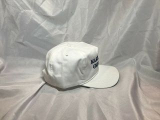 Cali - Fame Official Maga hat White Navy lettering.  Rare 3