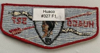 BOY SCOUT OA 327 HUACO VINTAGE 1972 F1 2
