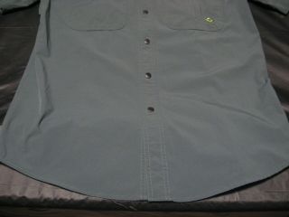 Official BSA Boy Scout VENTURING Adult SMALL Green Uniform Shirt 2