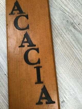 Large 1967 Spring Formal ACACIA Fraternity Paddle 30 