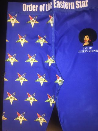 Order Of The Eastern Star Leggings Large Sized Runs Small