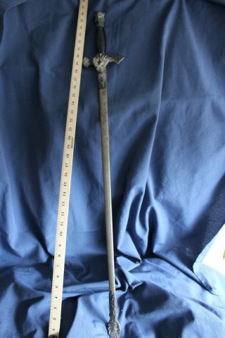 Vintage Old Knights of Columbus Sword with Scabbard Utica NY 2