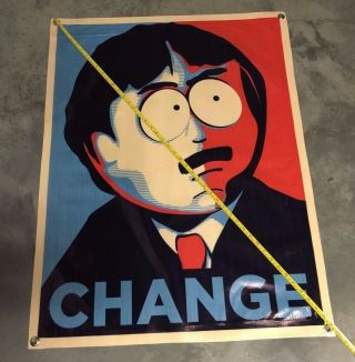 South Park Banner Political Campaign Poster Figure Democrat Republican Sign B58