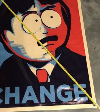 South park banner political campaign poster figure democrat republican sign B58 2