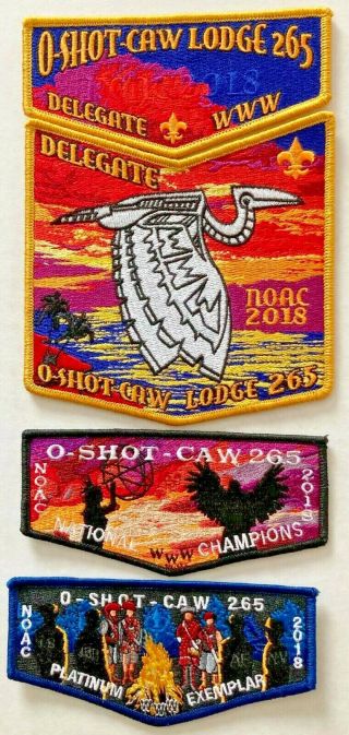 O Shot Caw Lodge 265 Noac 2018 Delegate,  Natl.  Dance Team,  Natl.  Ceremonies