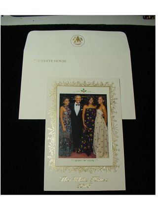 President Barack Obama White House Christmas Card 2016 2