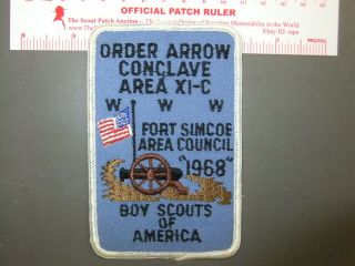 Boy Scout Oa Area 11 - C 1968 Conclave 0575ff
