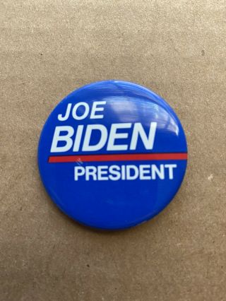 Joe Biden 1988 Official Presidential Primary Campaign Button 1 3/4 " Pin Pinback