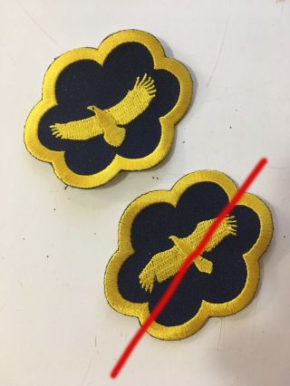 2019 22nd World Scout Jamboree 2011 Swedish Troop Contingent Eagle Badge