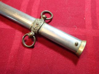 Vintage Fraternal Masonic Sword Scabbard 3
