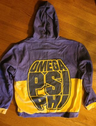Omega Psi Phi hoodie sweatshirt size XXL AND baseball cap 2