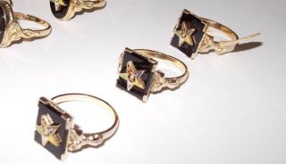Oes Square Blk Onyx 10k Gold Filled Shank Ring 3,  4,  5,  6,  6.  5,  7,  8,  9,  9.  5,  10,  11,  1/2