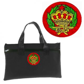Amaranth Black OES Tote bag for - Colorful Crown and Wreath Round Classic Icon 2