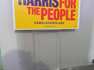 Kamala Harris Yard Sign President 2020 For The People with Stake 3