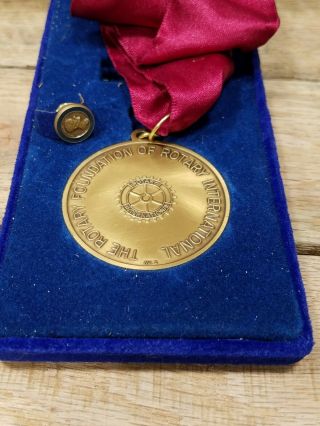 The ROTARY FOUNDATION of Rotary International Paul Harris Fellow Medal 2