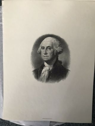 Set Of 17 Presidential Prints 9 X 113/4 Bureau Of Engraving & Printing