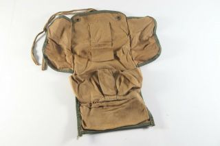 Vintage Boy Scouts Of America Bsa Haversack Canvas Rucksack Backpack Tan