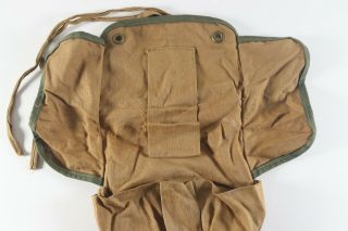 Vintage Boy Scouts of America BSA Haversack Canvas Rucksack Backpack Tan 3