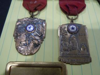American Legion 40/8 Medal and Badge Group 1930s 2