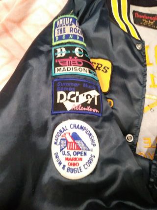 Vtg danbrook Drum & Bugle Corp.  Color guard Jacket 2