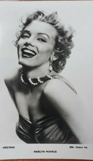 1940 - 50s Marilyn Monroe - Film Star / Hollywood - 20th Century Fox - Vivacious