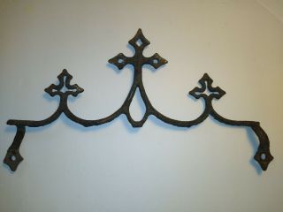 Old Vintage Rusty Architectural Ornamental Fence Topper Finial