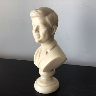 J.  F.  Kennedy Small Marble Like Bust Made In Italy 206 2