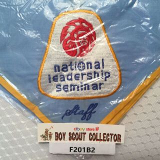 Boy Scout National Order Of The Arrow Leadership Seminar Staff Neckerchief