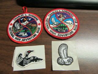 Charles L.  Sommers National High Adventure Base Patches & Stickons C12