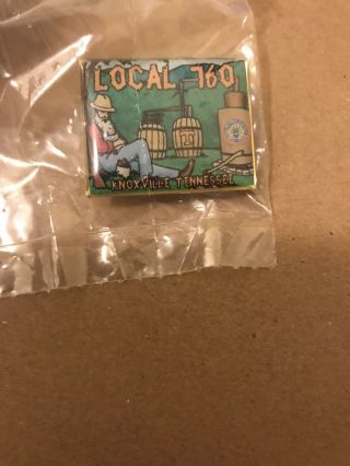 IBEW Local Union 760 Knoxville,  Tennessee Lapel Pin University Of Tennessee 2