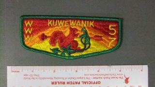 Boy Scout Oa 57 Kuwewanik Flap 4533hh