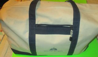 (Donald) Trump Plaza over - the - shoulder/carryy - on bag made by Samsonite - - RARE 3