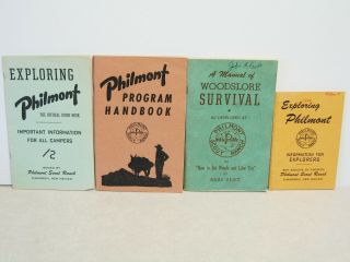 Vintage 1950s Boys Scouts Of America Philmont Scout Ranch Books