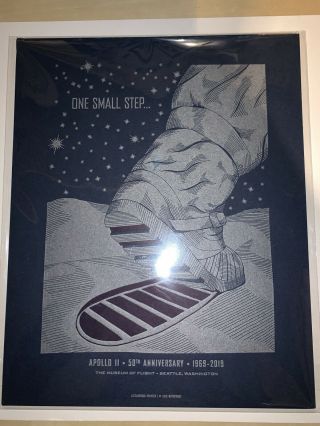Waterknot 8x10 2019 Apollo 11 50th Anniversary 1969 - 2019 Museum Of Flight Print