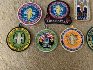 BSA Boy Scouts LDS Latter Day Saints Patch Bundle 3