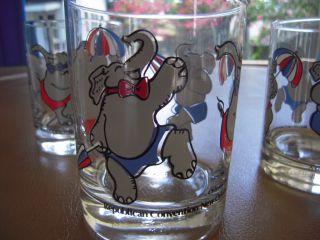 Lowball bar glasses from the 1988 Republican Convention - Orleans 2